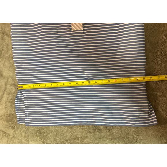 Vintage Algo Switzerland Sleeveless Striped Shirt Dress Sz S - Picture 11 of 13